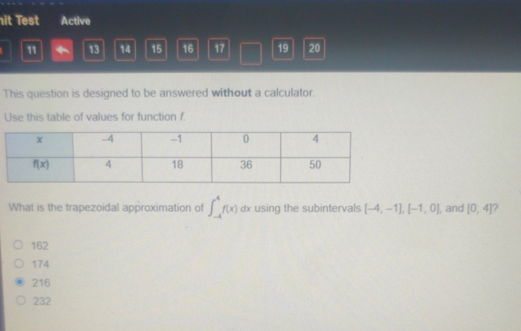  would like some help solving this it Test Active 11 13