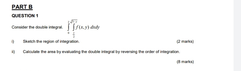 really need help to solve this PART B QUESTION 1 2