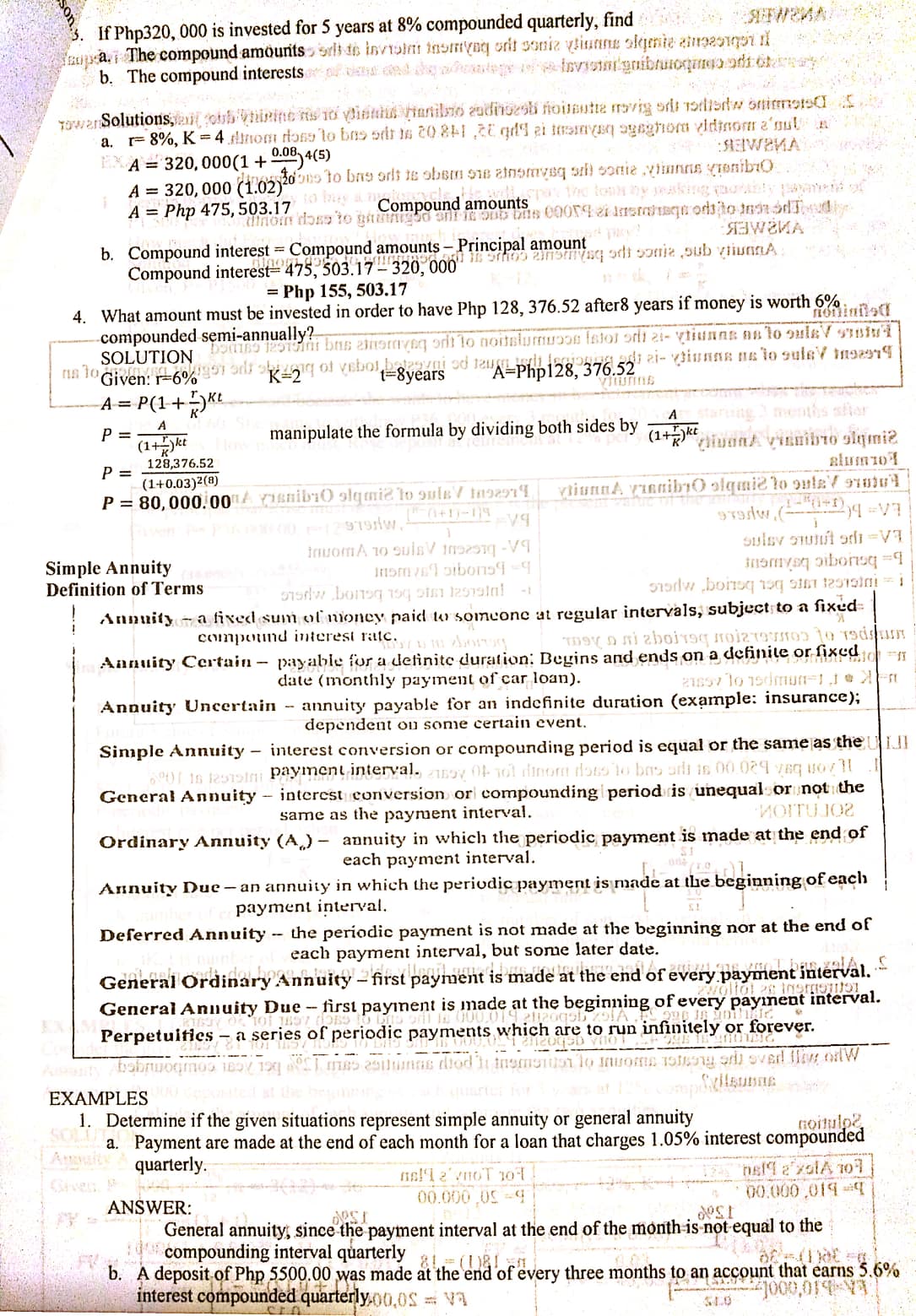 zi momonion is tieen= tak spod and Ingtoning off? PV = Present