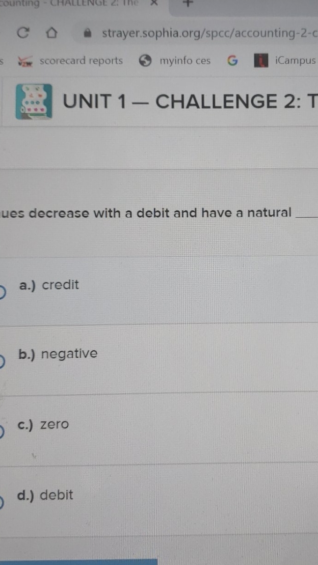  Revenues decrease with a debit and have a natural (blank) balance.