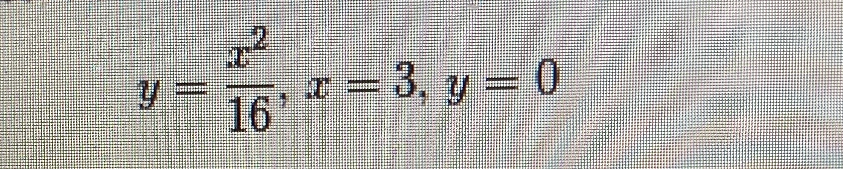 given curves about the y-axis. Find the volume V of this solid.