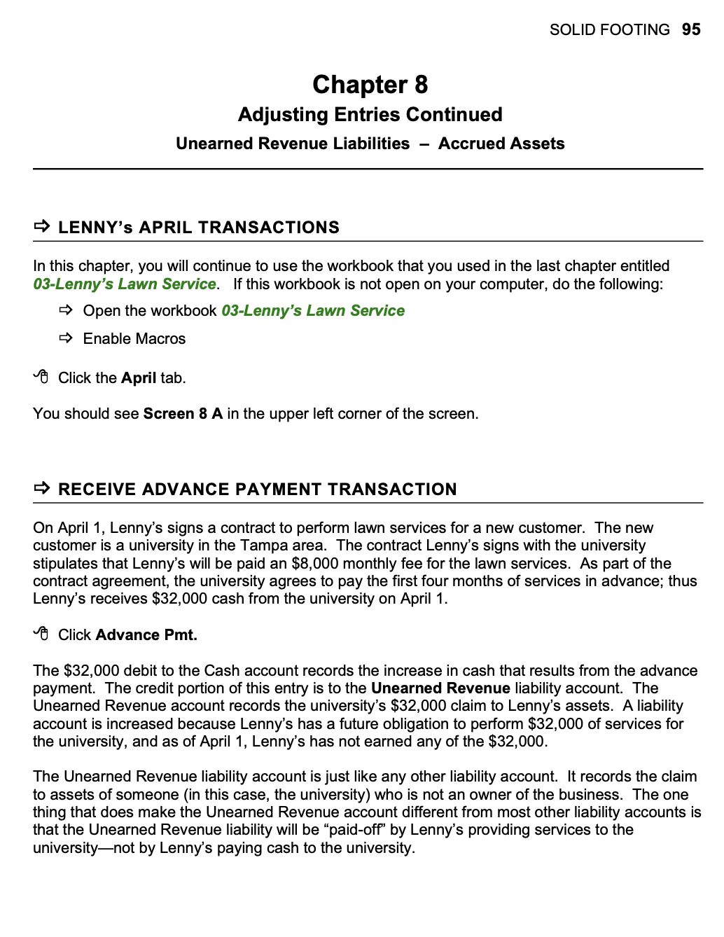 Chart of Accounts with Account Numbers and Account Names -- Chart Accts
