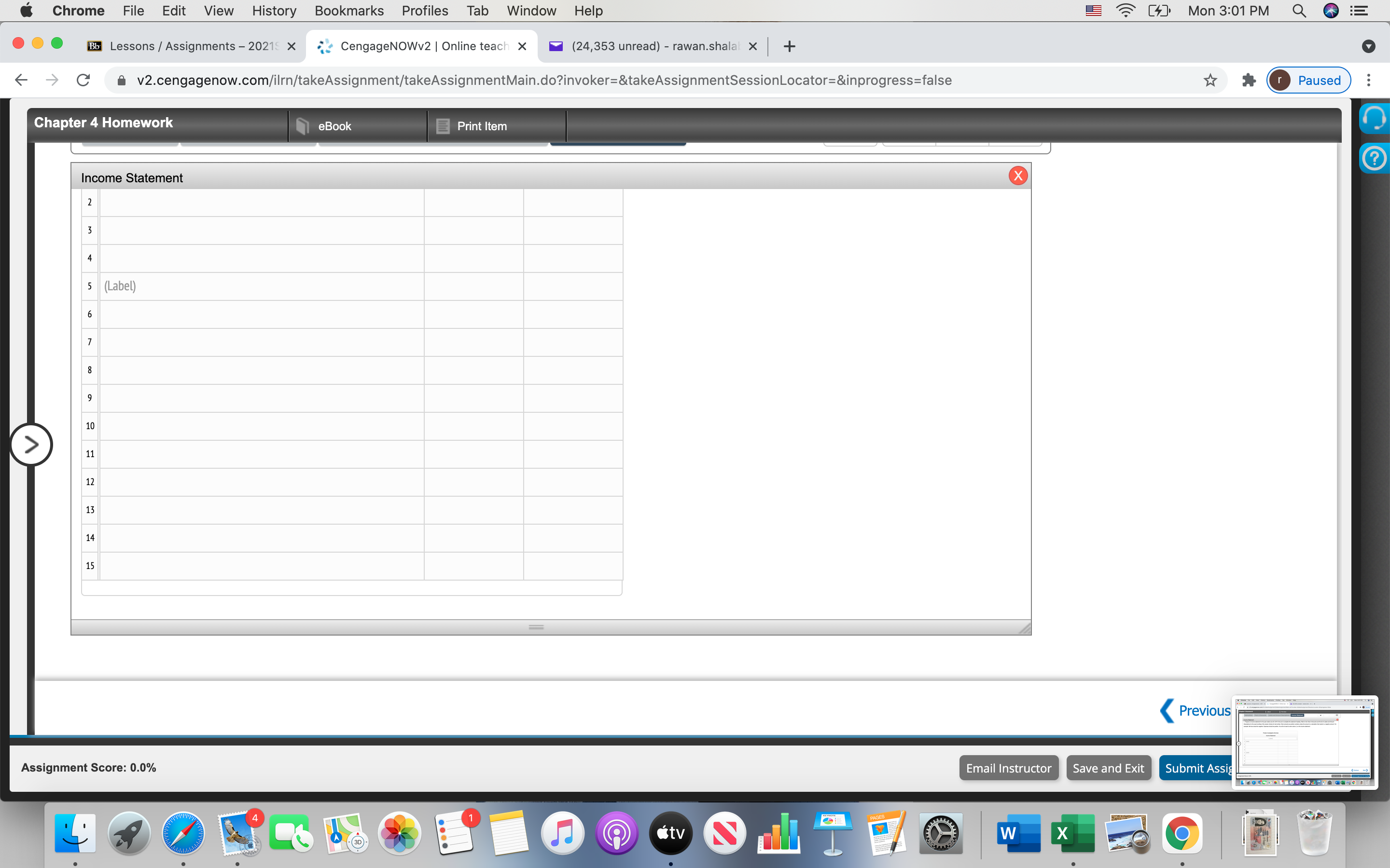 OChrome File Edit View History Bookmarks Profiles Tab Window Help ~ [
