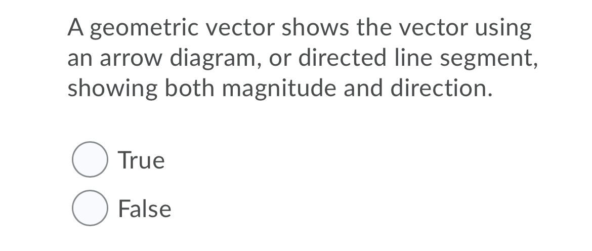 other A and add together to give a vector, V are called