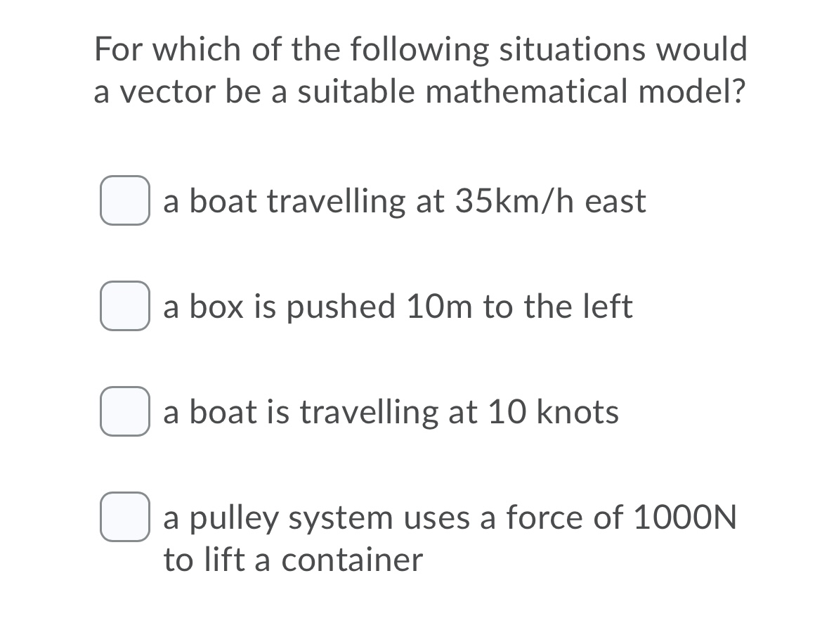 trapezoid method. True False\fState an opposite vector of, SOON upward. Q SOON