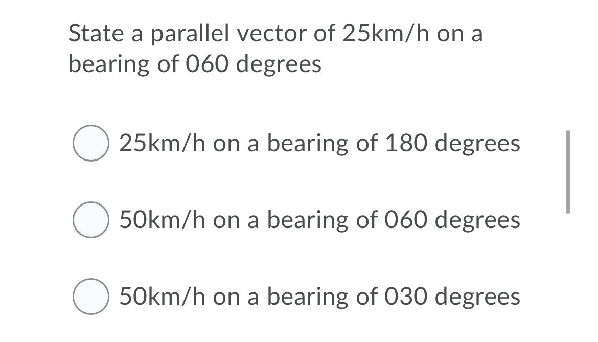 units). What is the measurement of the scalar _\\ . _\\ vector,