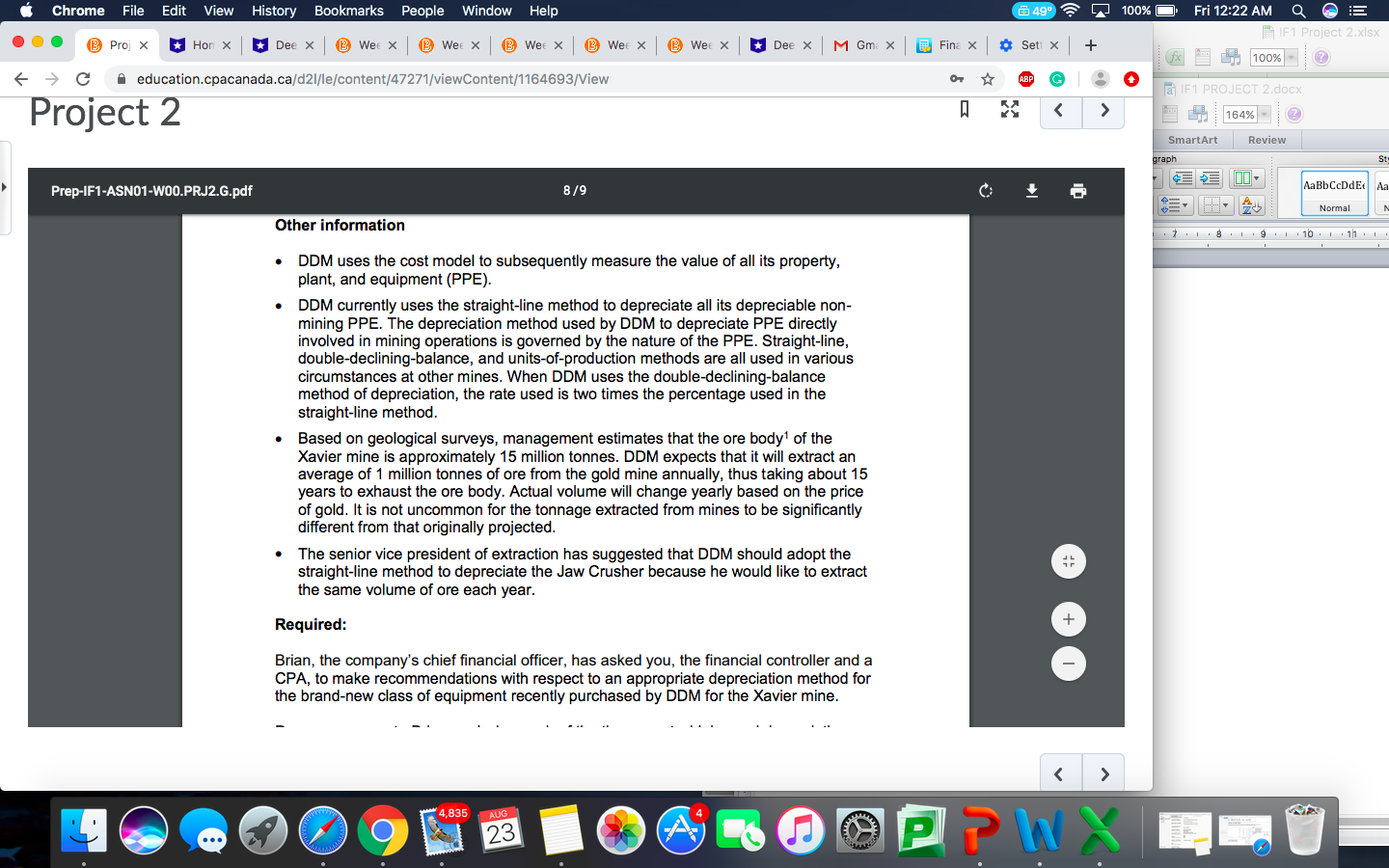 X * Set| X F1 Project 2.xisx + fx 100% C A