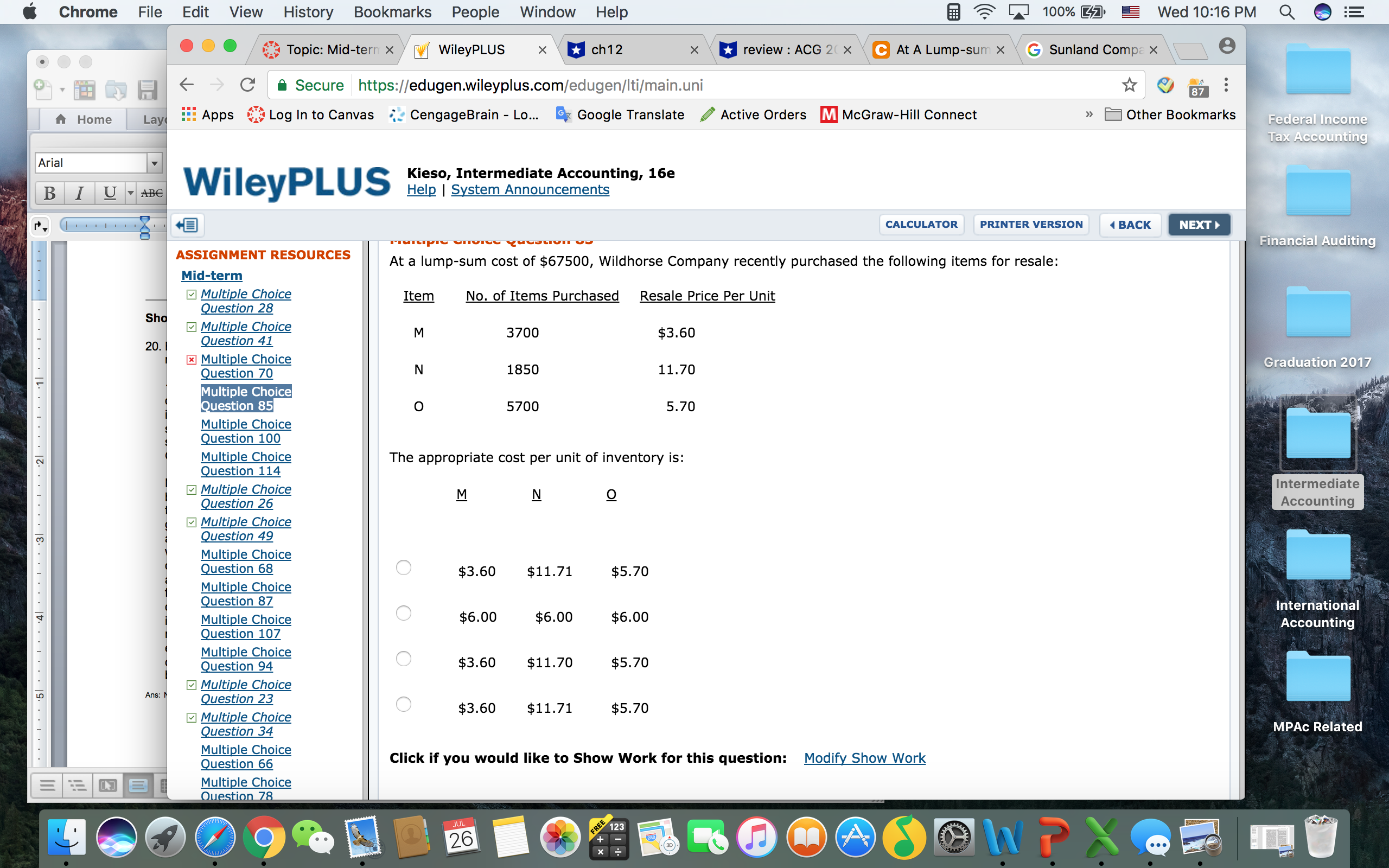 View History Bookmarks People Window Help . 0 i-f'liapictimidete'rh x: if WileyPLUS