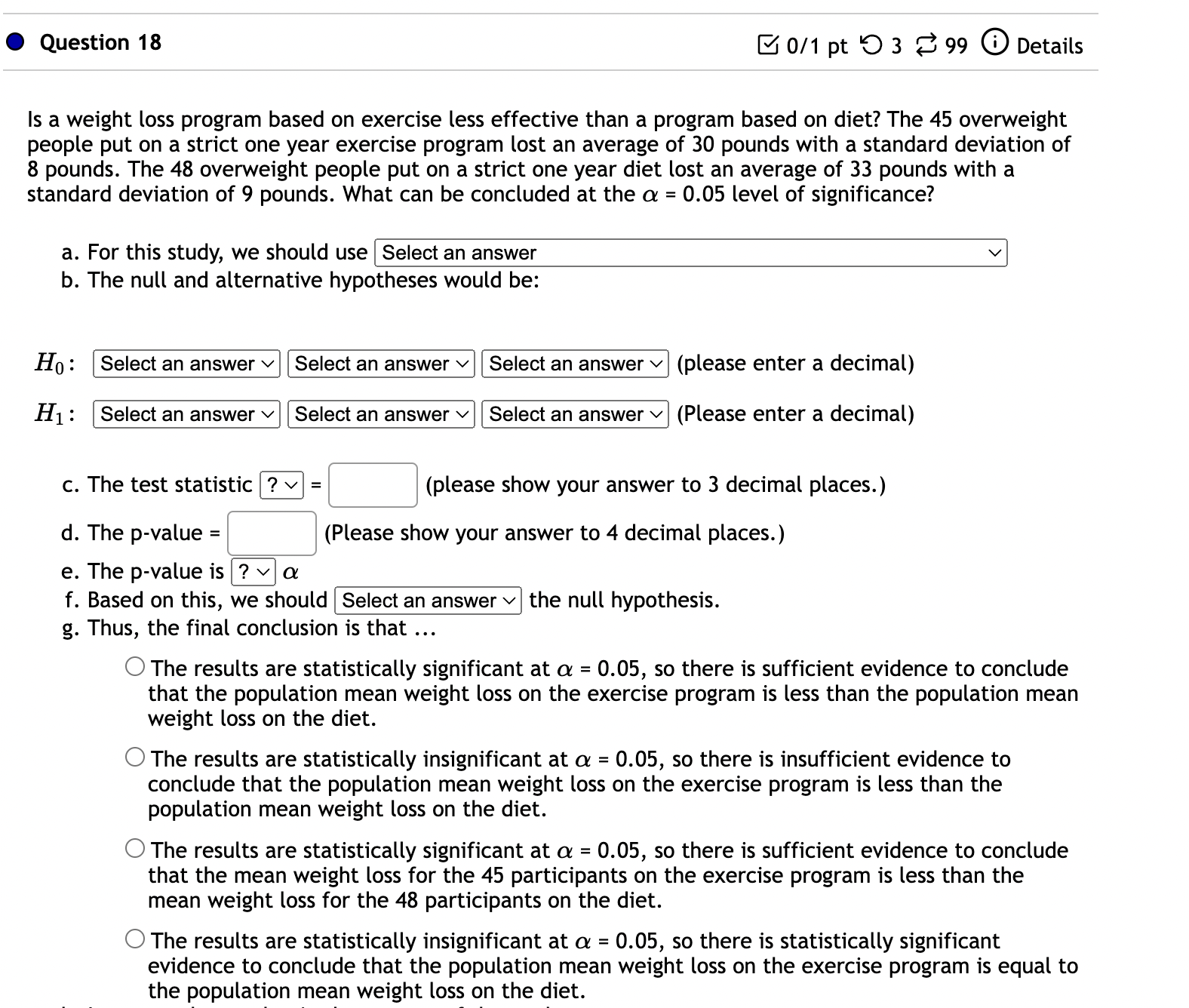 other students. The results are shown below. Exam Scores Assume a Normal
