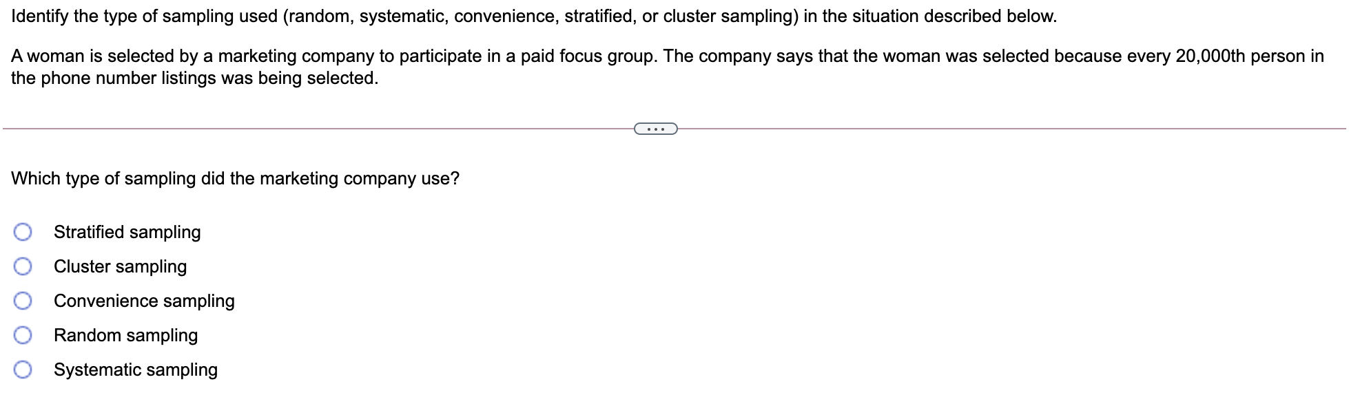value is a numerical measurement describing a characteristic of a sample. Statistic