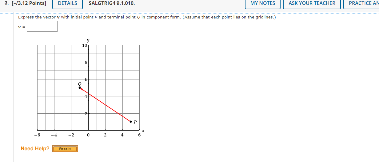 Rand It Which It Submit Answer18. [-/3.12 Points] DETAILS SALGTRIG4 9.1.030. Write