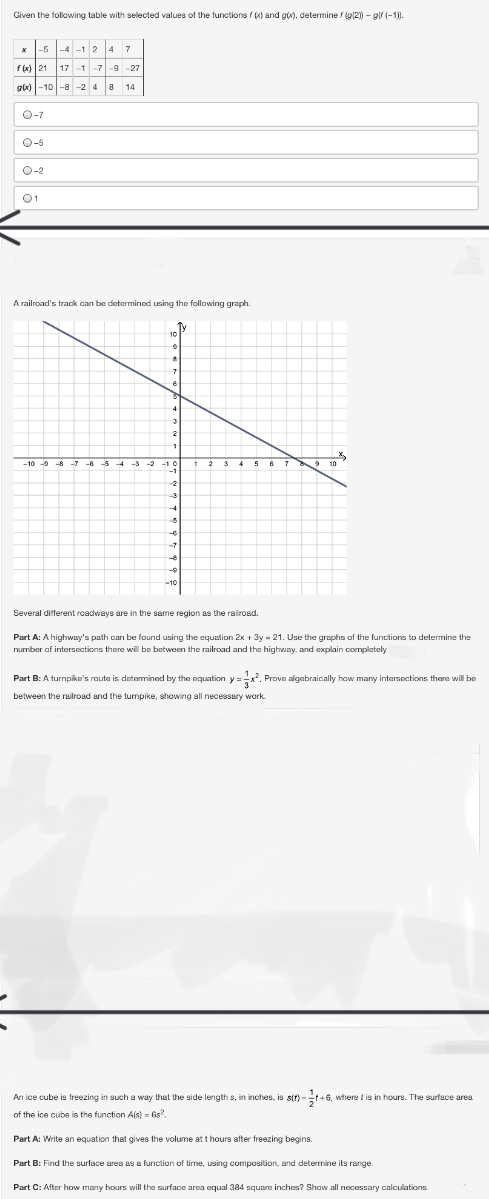 edge of the hole. The hole can be represented by the equation