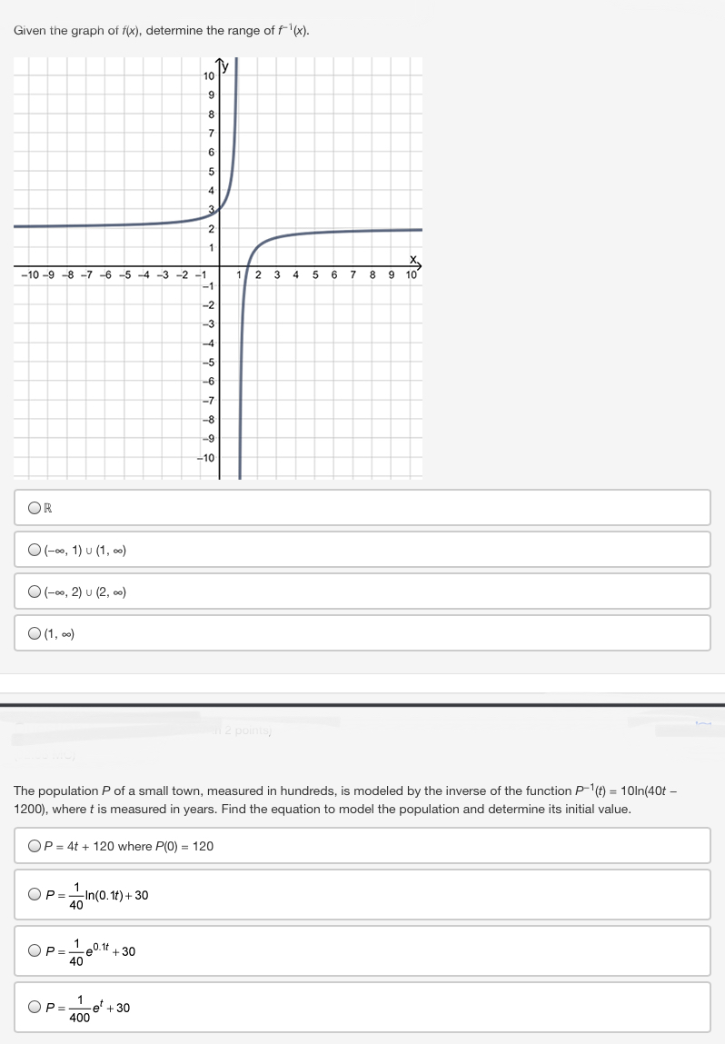 Ox - By Which of the following conic sections could be formed