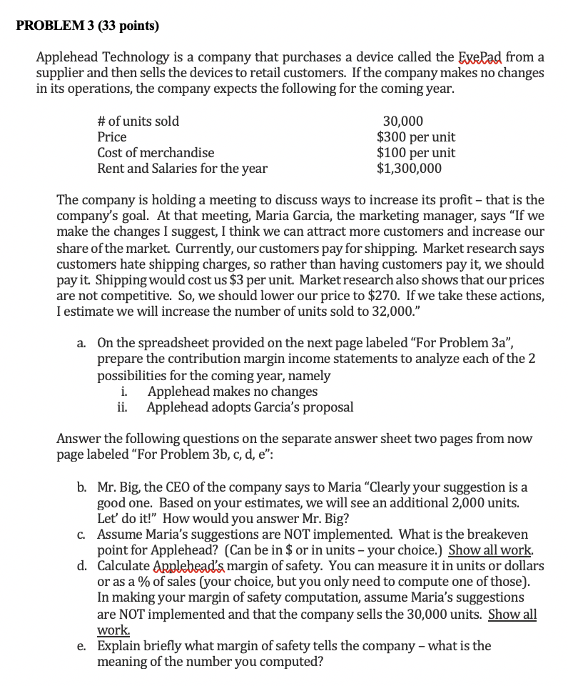 the accounting equation in the table provided on the next page for