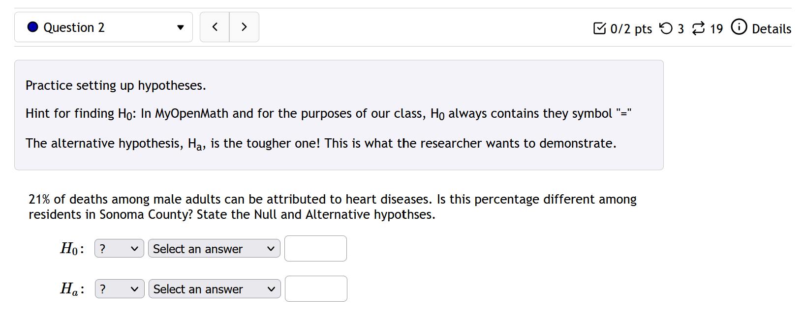 full hypothesis tests for the mean. For these examples, use the Z-Test