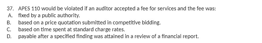 fee for services and the fee was: A. fixed by a public