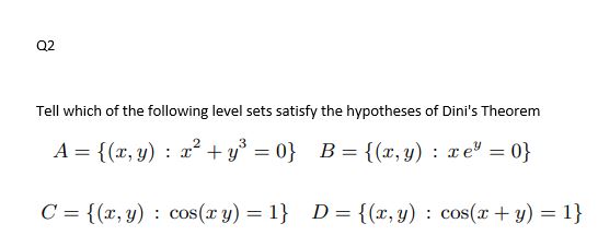 Theorem A { (r, y) : -+- y3 = O} B {