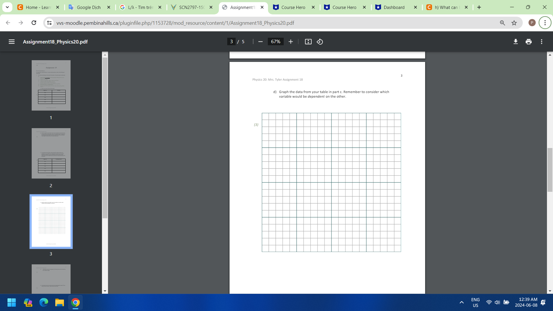 Hero * *Course Hero X Dashboard x |C h) What can |