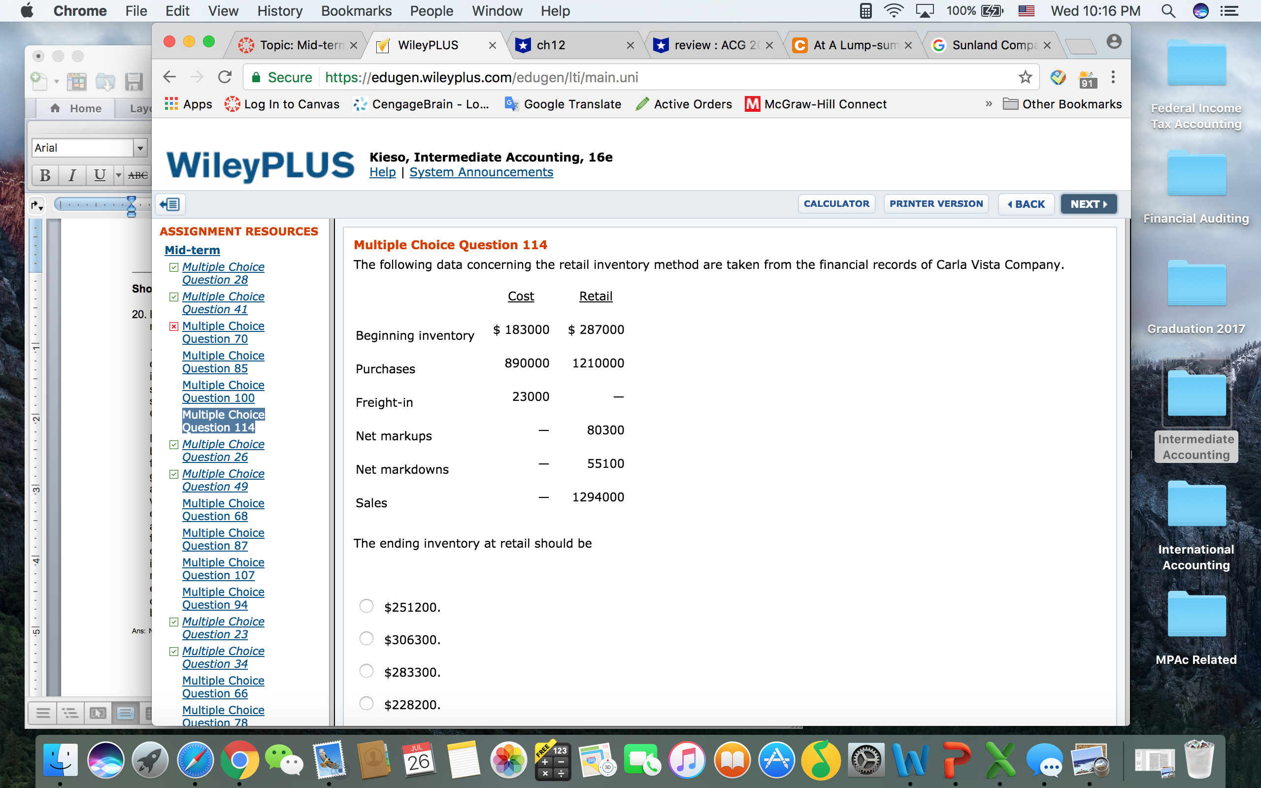 Your answer IS Incorrect. Try again. Multiple Choice Question 25 Crane Company