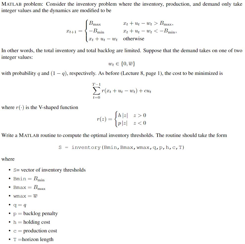 only take integer values and the dynamics are modified to be :rt+l