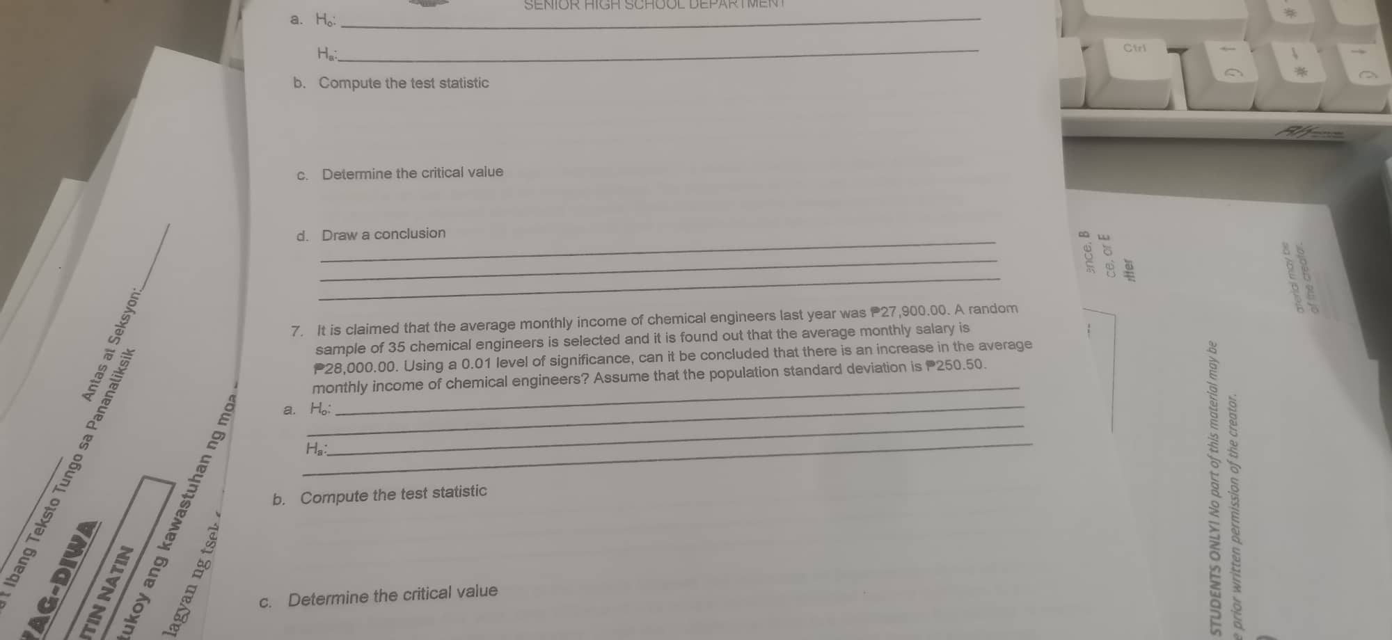 show your solution. The point for each item is indicated by [