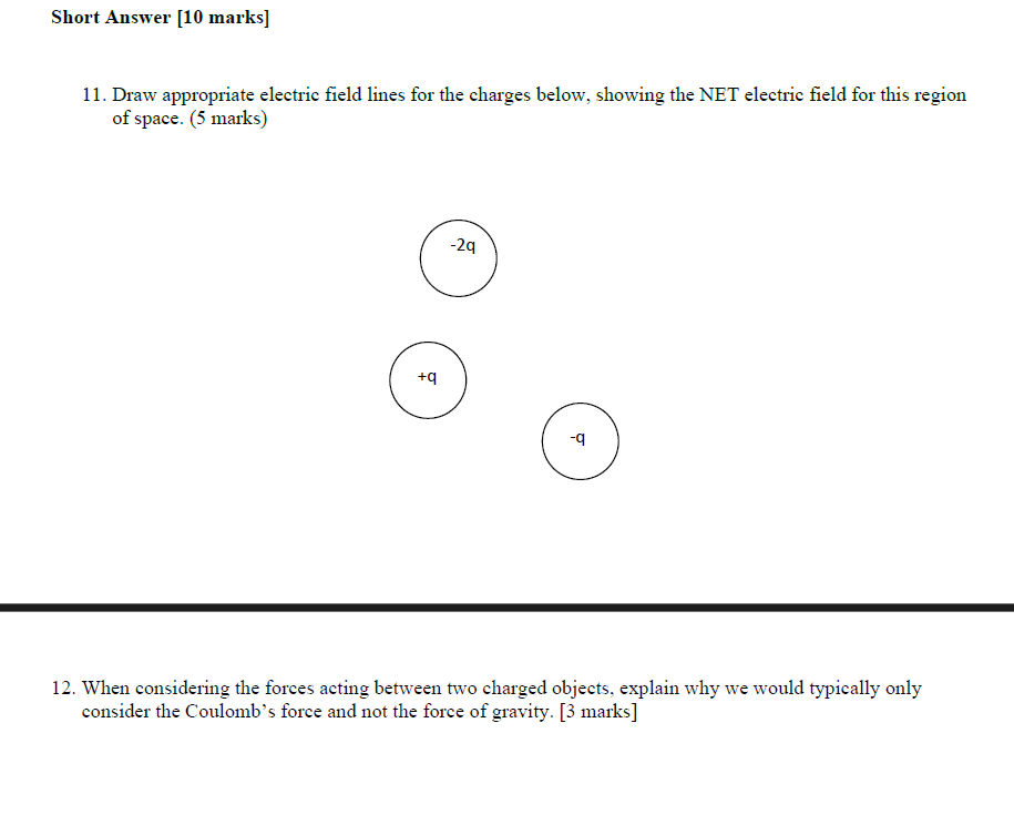 object has an excess of 4.7 x 10! electrons. The magnitude of