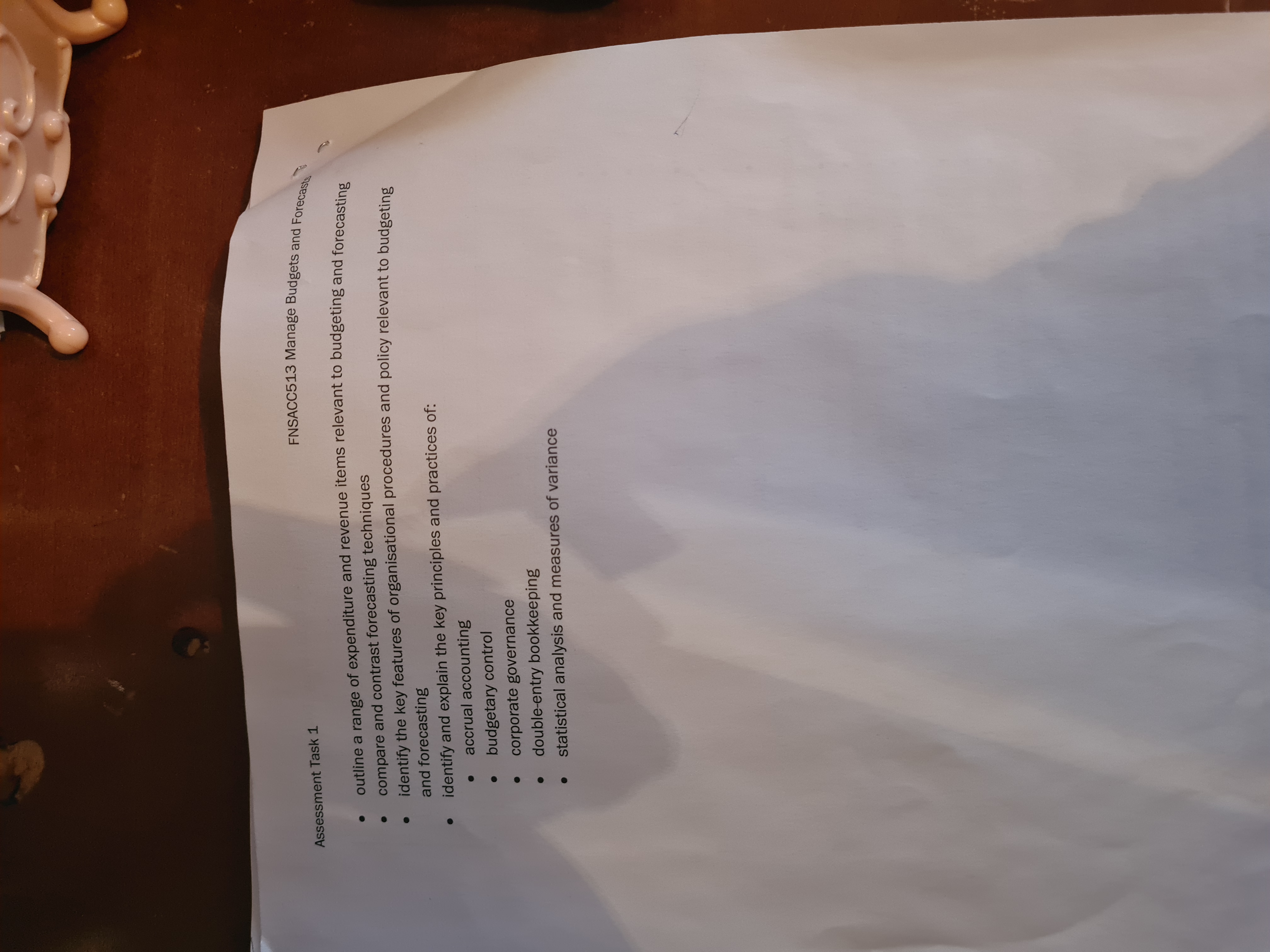 Patrick's Cod Fishing Ltd Task: Taking into account previous years' figures, available