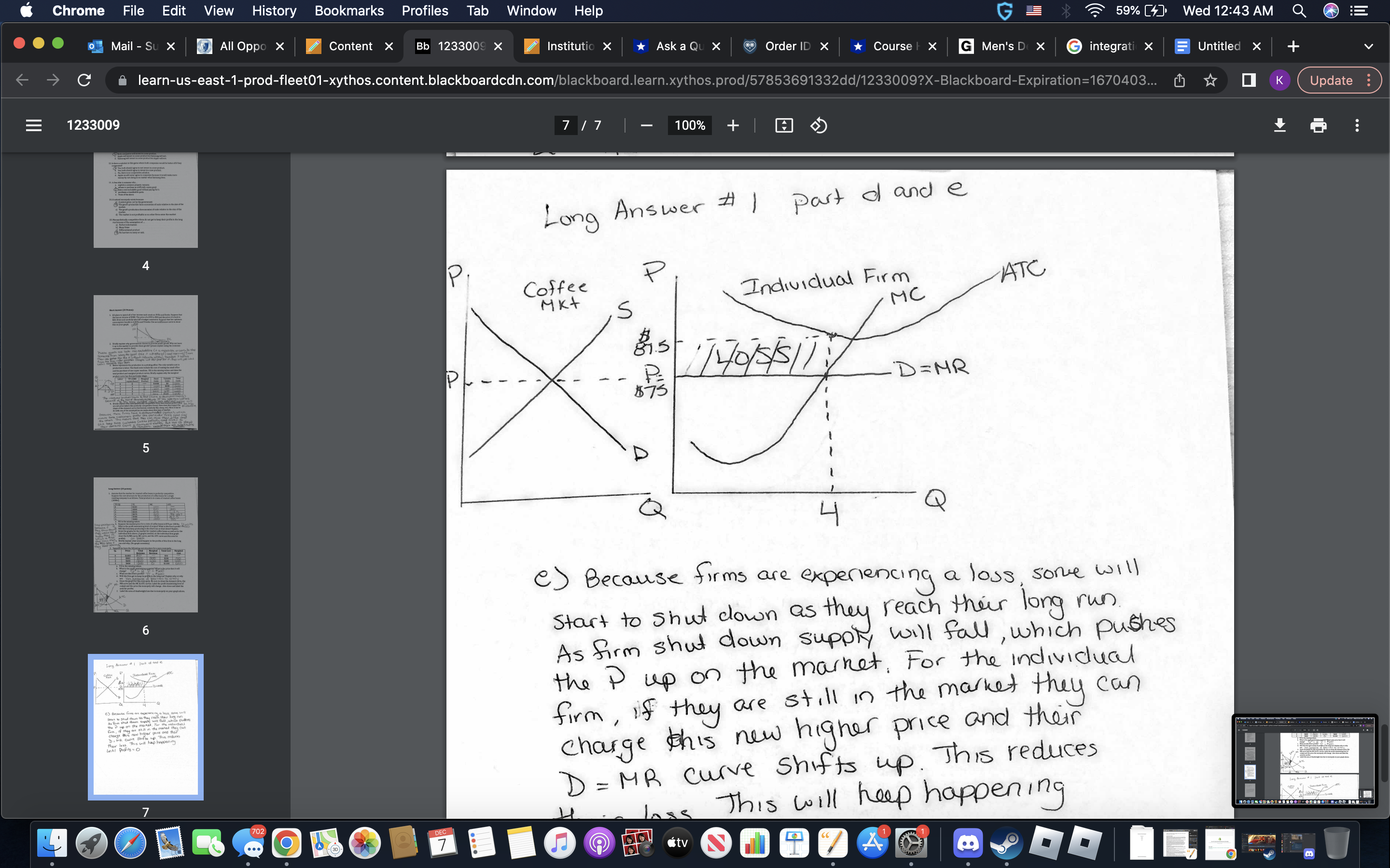 (like your midterm exam). True/False (20 Points): 1. E The minimum wage