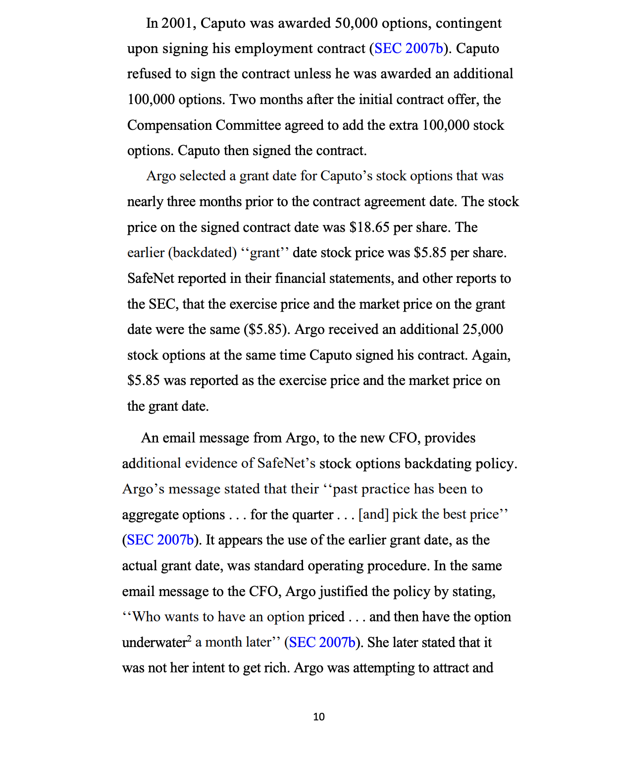 for the meetings held on July 22, 2002 (pre-SOX) and July 28,