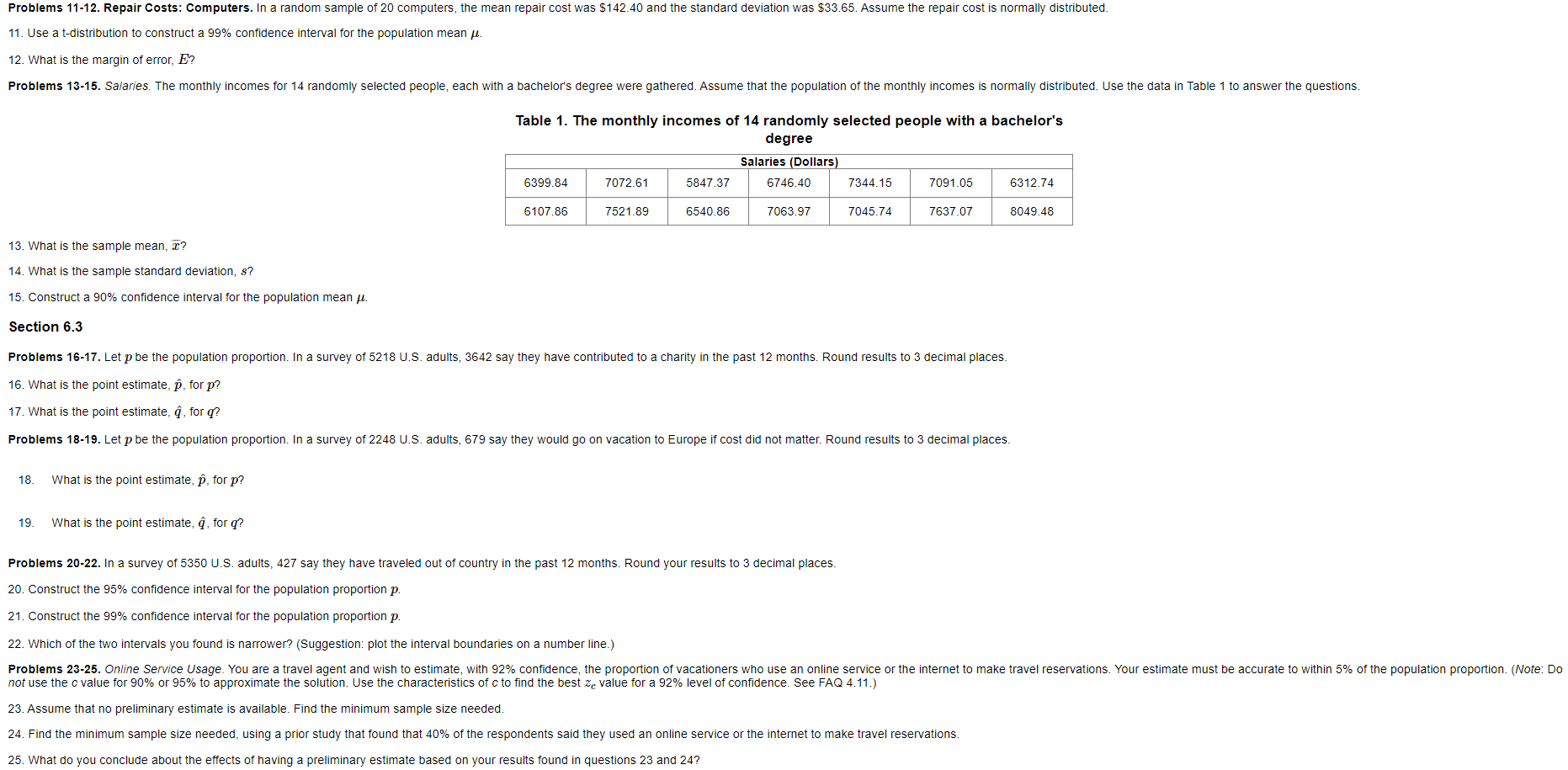 the mean repair cost was S142_40 and the standard deviation was $33.65.
