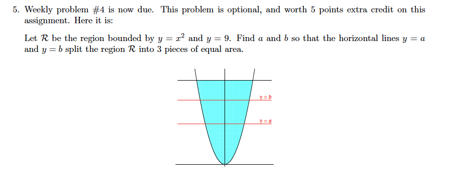 and worth 5 points extra credit on this assignment. Here it is: