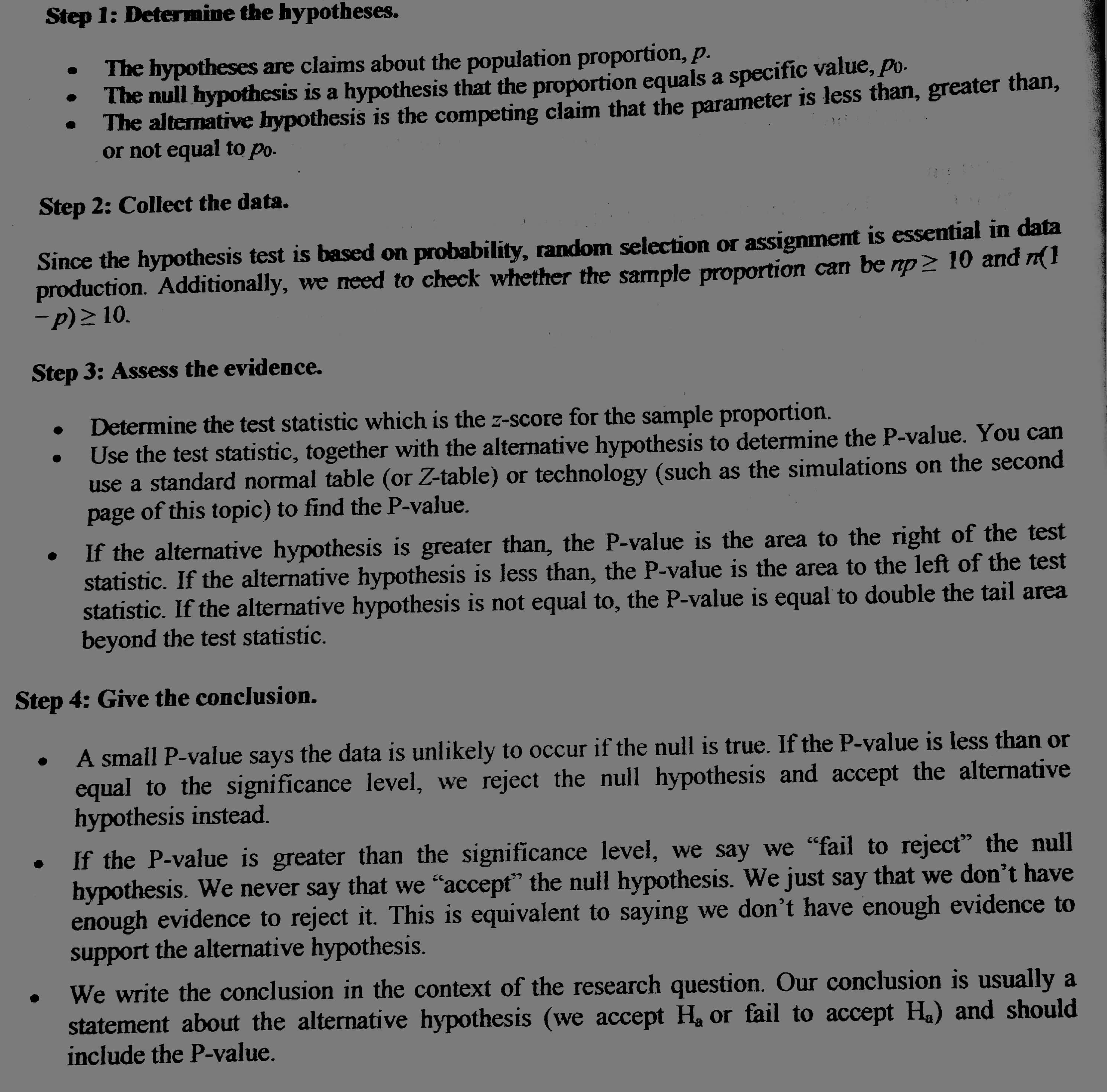the doctor's claim at 0.01 level of significance. Solution: Step 1: Formulate