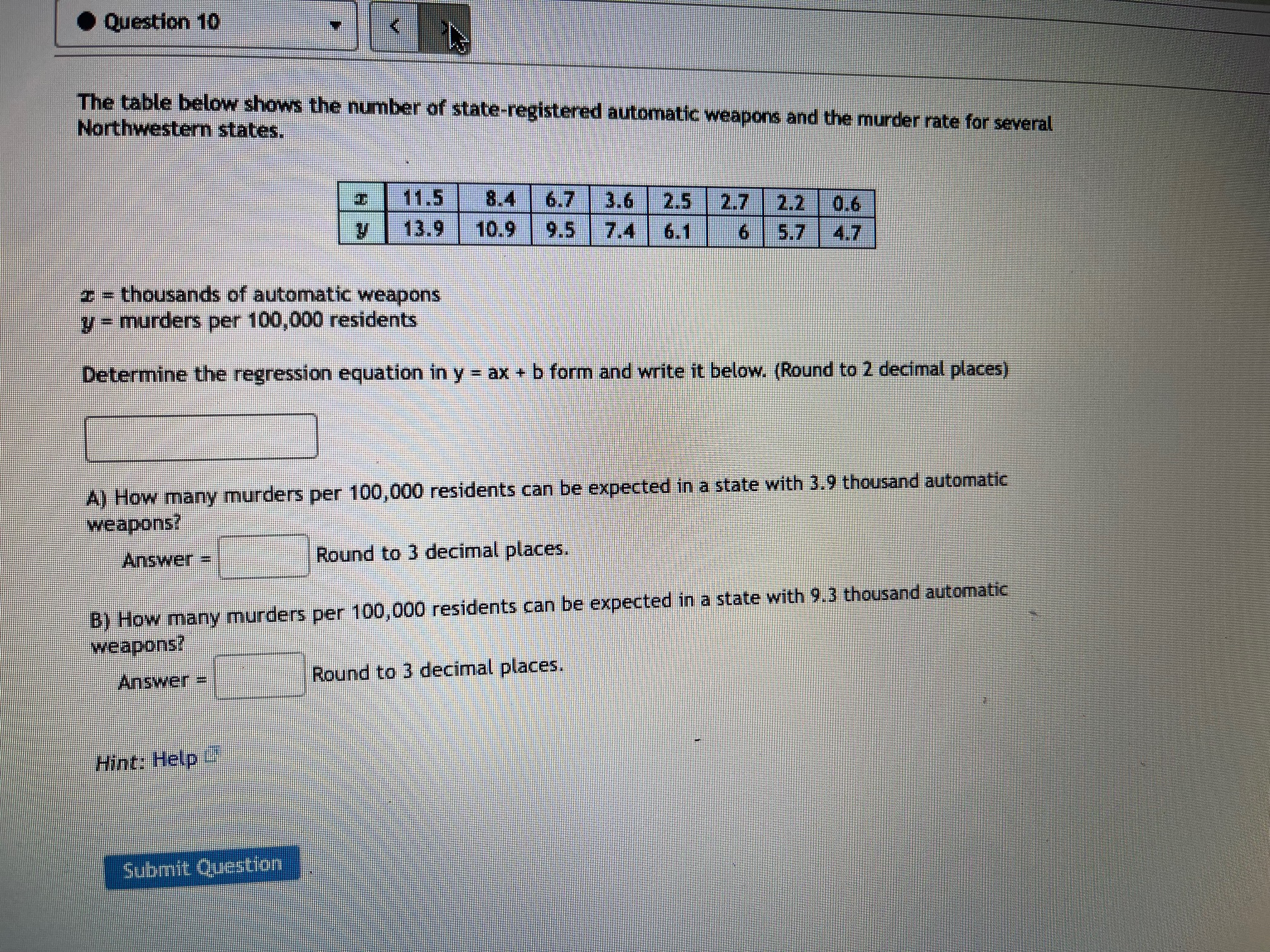 below with one of the four specified correlations. a. 0.78 b. -0.92