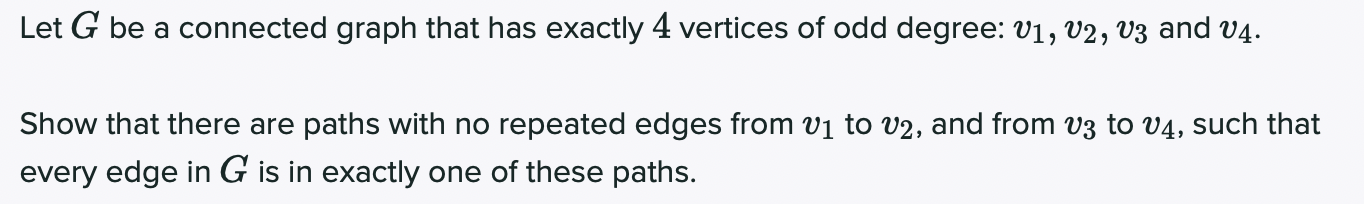 Let G' be a connected graph that has exactly 4 vertices