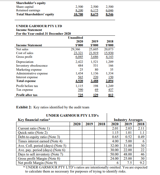 Under Garmour Pty Ltd's background Under Garmour Pty Ltd is a retailer