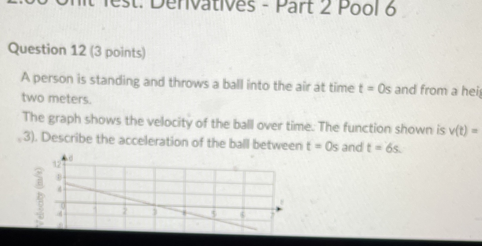 A person is standing and throws a ball into the air at