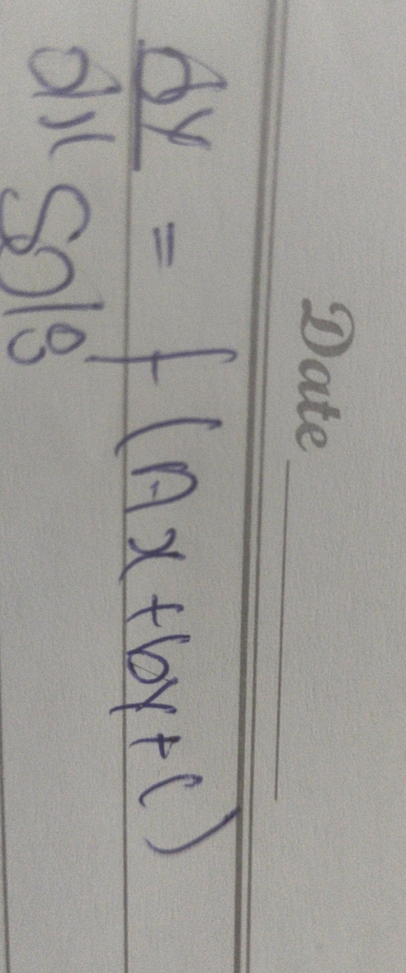  solve using reduction to variable separation method. it's from differential equation