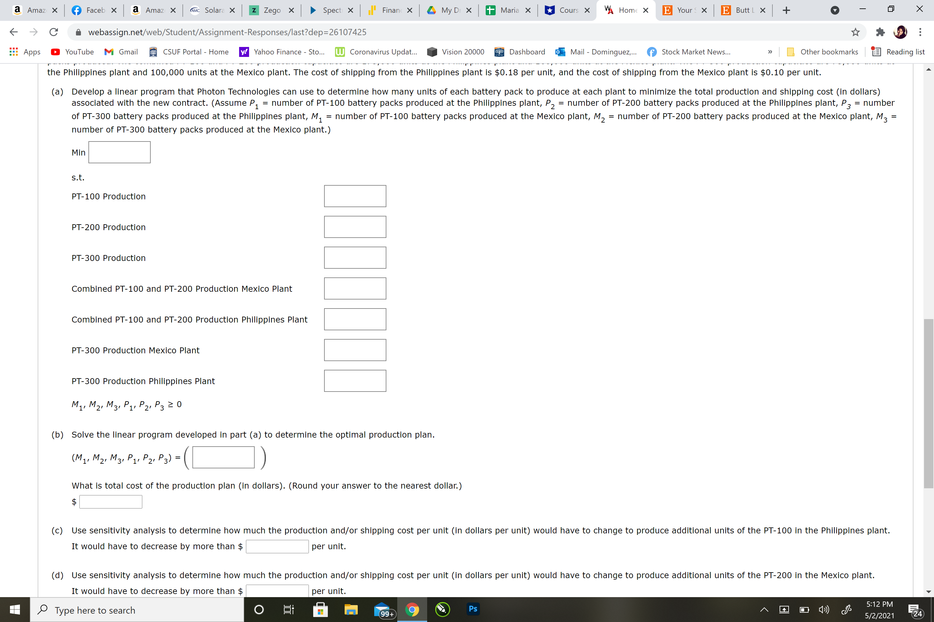 advertising is90,how should the restaurant allocate its advertising budget to maximize the