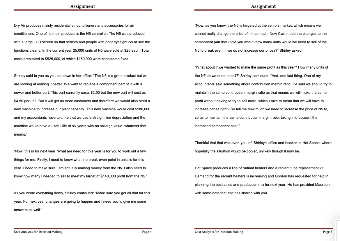 All divisions are stand-alone, with a manager responsible for each division, as