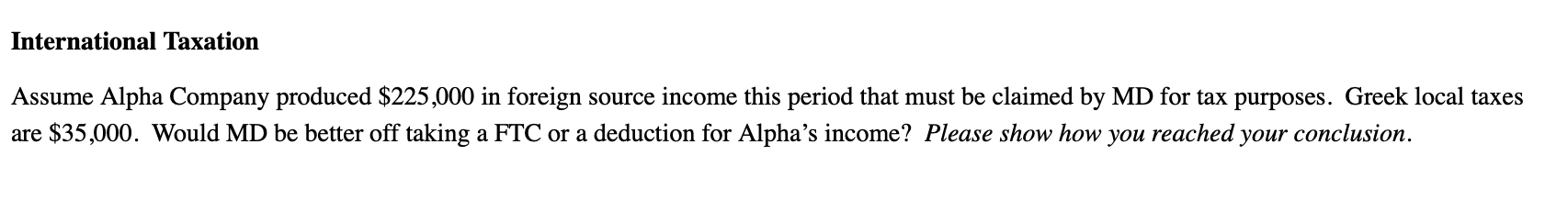 below.For whichever target MD chooses, MD plans to be very involved in