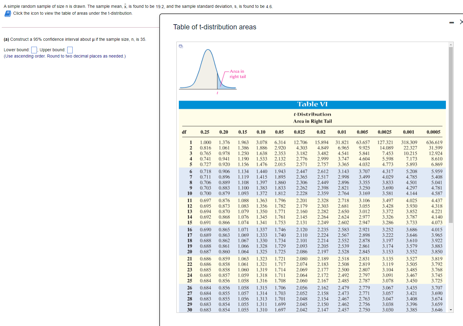 = 120, n = 300 5 Click here to view the table