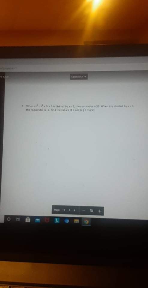 the remainder is 59 when it ju Divided by us L the