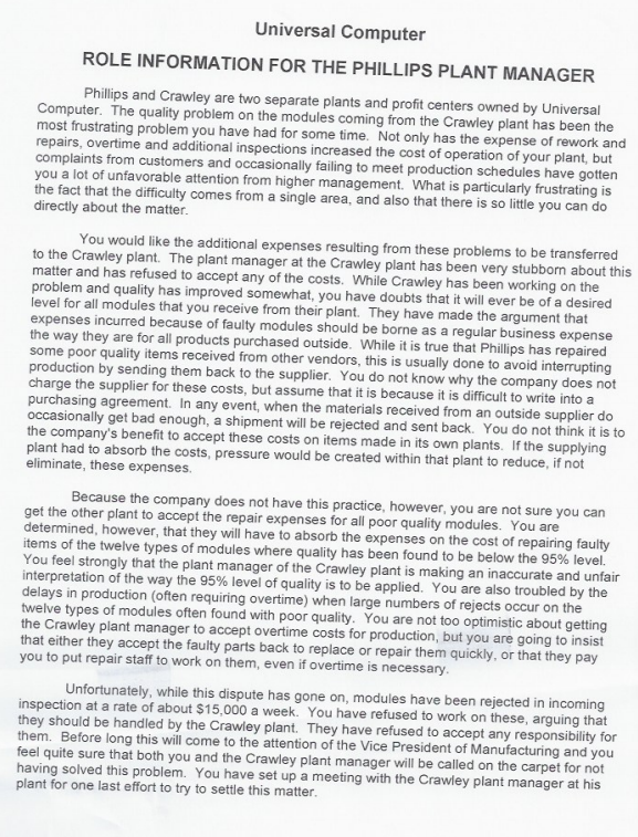 situ- ation where cooperation is clearly desirable. Your task is to find