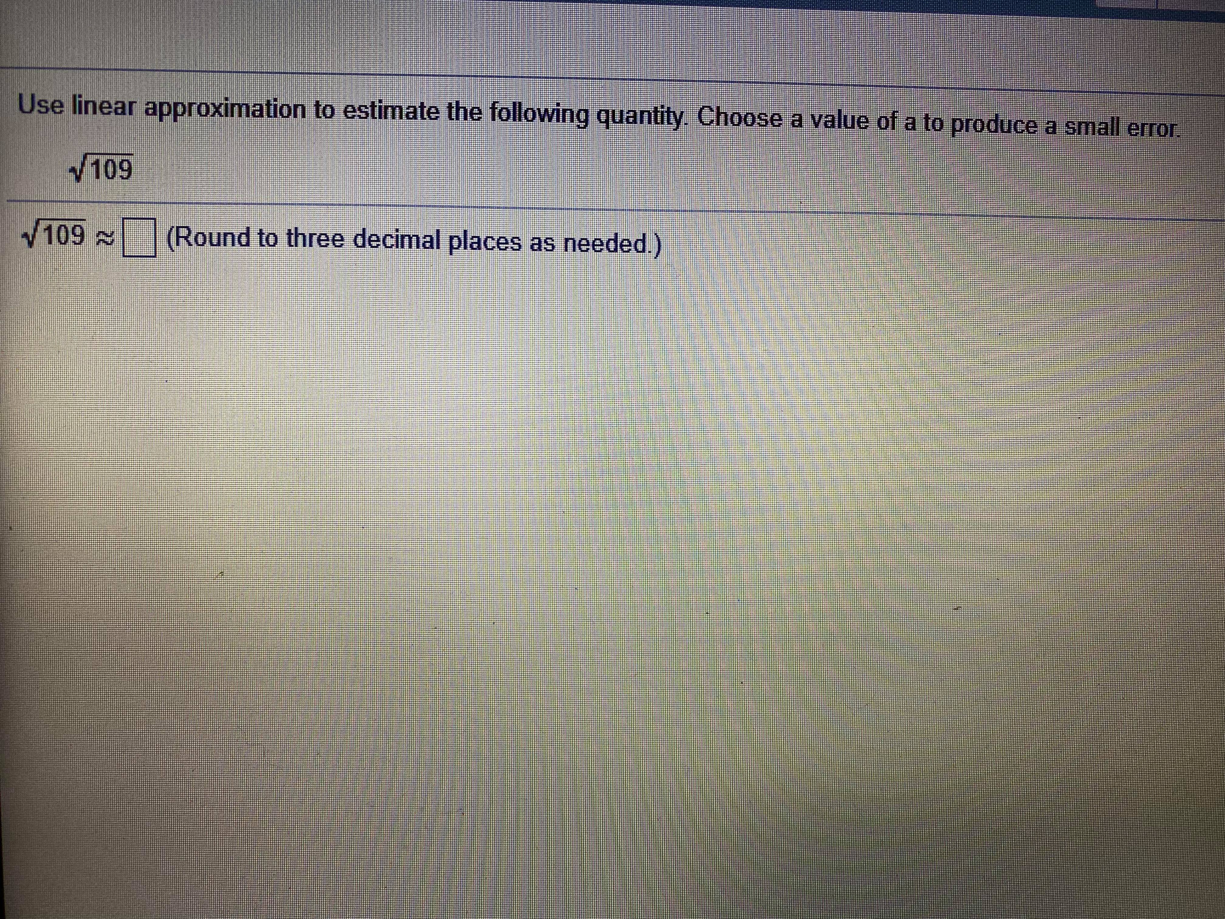  I need help with this question please! Use linear approximation to