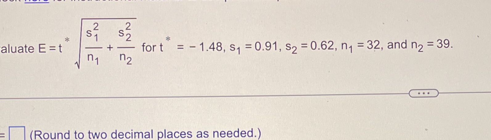 2 UN S 1 aluate E = t + for t