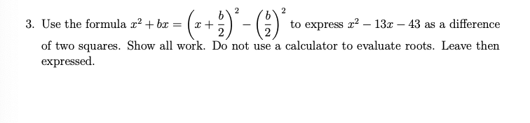 + g) (g) to express :2 13:5 43 as a dierence of