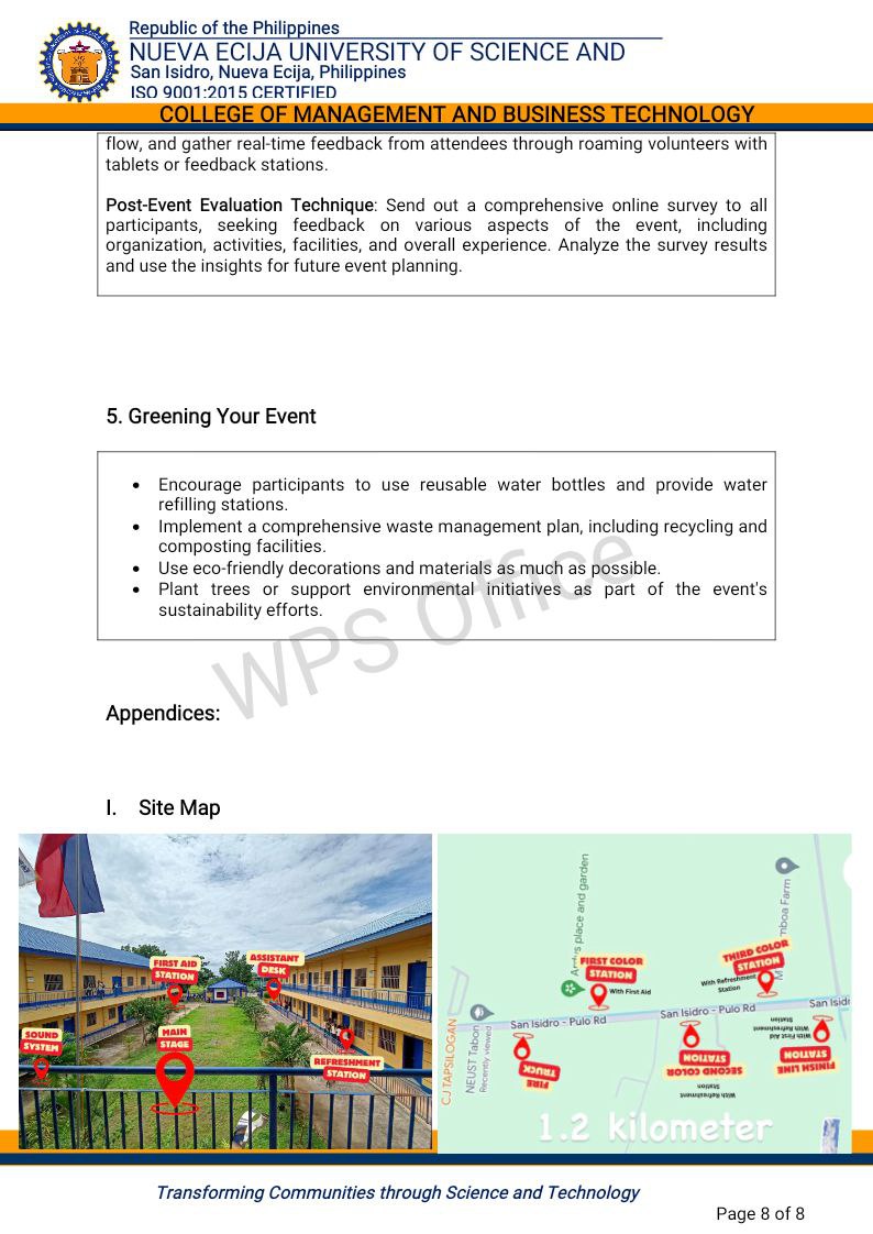 Event CMBT Tropic Fest 2025 Location of Event NEUST Tabon Annex Date