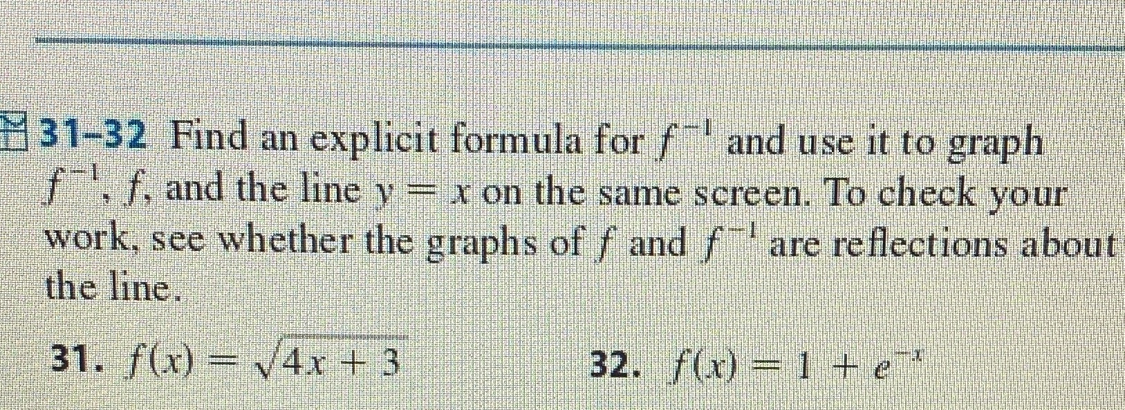 f * and use it to graph f . f, and the