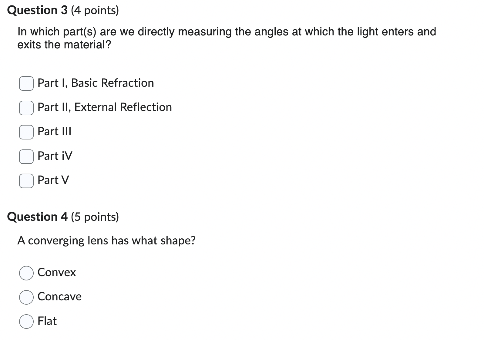 deal with in optics are the angles between a beam of light