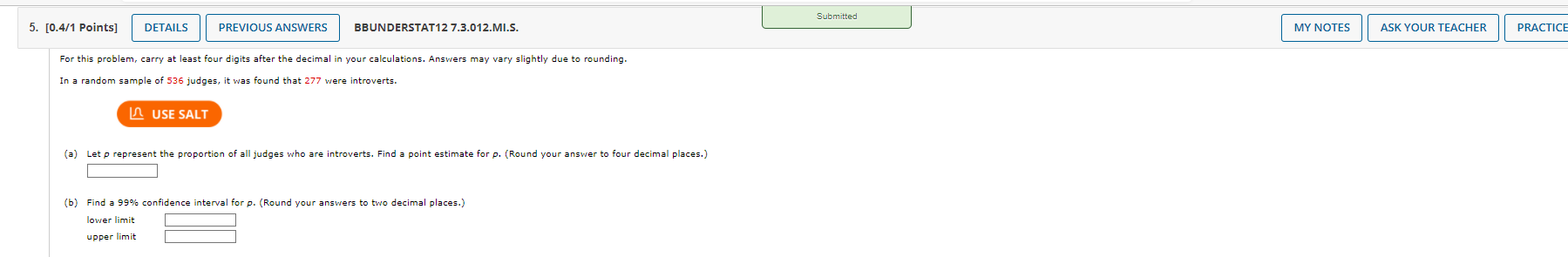 120 95 90 60 70 LA USE SALT (a) Use a calculator